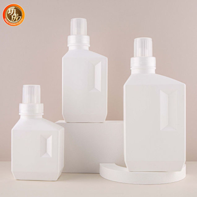 Bottiglia liquida di plastica 1L 2L del detersivo di lavanderia del PE vuoto riutilizzabile