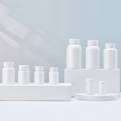 Bottiglia d'imballaggio di plastica della capsula della vitamina dei contenitori della pillola del polietilene