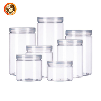 19oz 100 barattoli di plastica della bocca di calibro 500ml ampi per l'alimento delle spezie