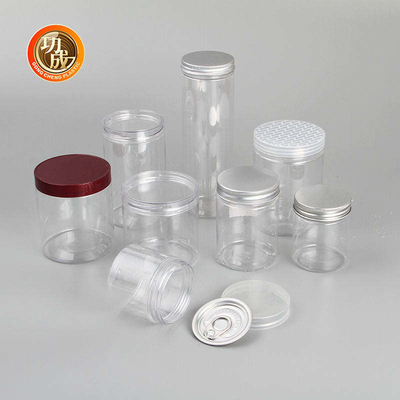 Piccolo barattolo di biscotto di plastica su ordinazione di Candy di stoccaggio dell'alimento 420ml 500ml 600ml
