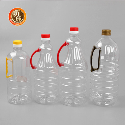 bottiglia di plastica dell'olio da tavola dell'ANIMALE DOMESTICO di 1280ml 1600ml 1800ml per aceto con il coperchio