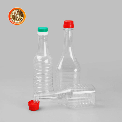 Bottiglie di plastica dell'olio da cucina dell'ANIMALE DOMESTICO della bottiglia 500ml della salsa di soia dell'olio da tavola