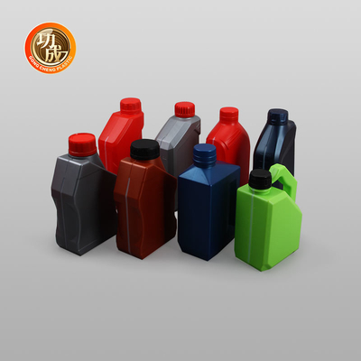 Olio per motori portatile che lubrifica la bottiglia di plastica della benzina della bottiglia con il cappuccio