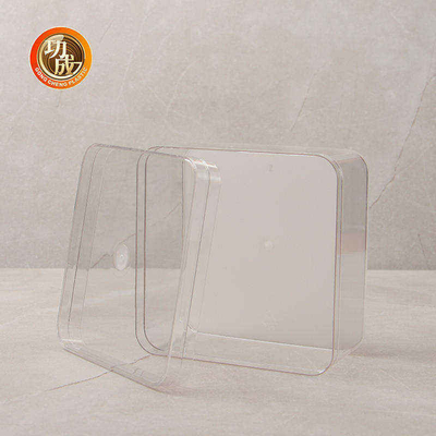 600ml 810ml personalizzano il contenitore rettangolare trasparente di alimento PER ANIMALI DOMESTICI dei contenitori di imballaggio