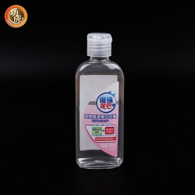 Bottiglie vuote trasparenti del prodotto disinfettante della mano della bottiglia di plastica del prodotto disinfettante del sapone liquido