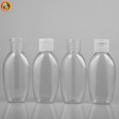 Bottiglia del prodotto disinfettante di Mini Cute Travel Portable Plastic con il supporto del silicone del fumetto