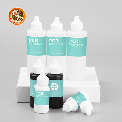 Cosmetici Pcr Plastica Dispensing Squeeze Bottiglie Con Twist Top Bottiglie di olio per capelli Die applicatore ugello