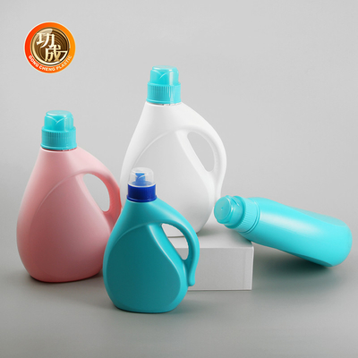 Proof di perdite Reciclabile detergente liquido PE Bottiglia vuota con tappo a vite