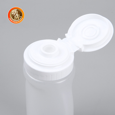 Bottiglia di Flip Top Plastic Squeeze Sauce per sciroppo 250ml 500ml