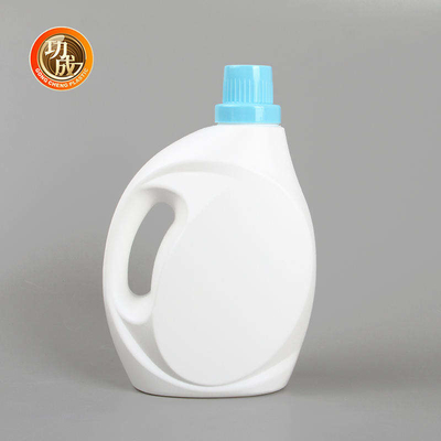Bottiglia detergente liquida bianca vuota della bottiglia 1000ml 1500ml 3000ml del detersivo di lavanderia dell'HDPE