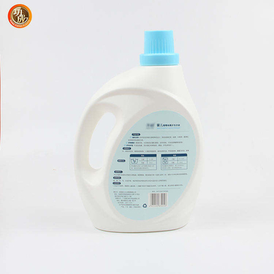 Bottiglia liquida di plastica del detersivo di lavanderia dell'HDPE vuoto 3L 1 gallone