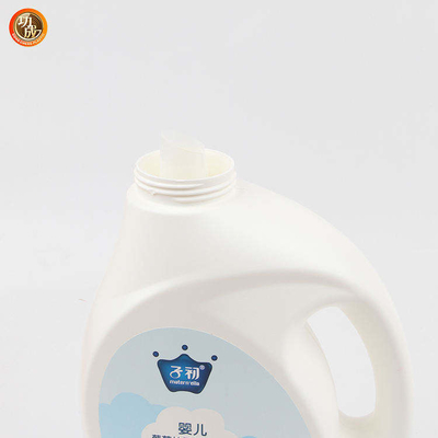 Bottiglia liquida di plastica del detersivo di lavanderia dell'HDPE vuoto 3L 1 gallone