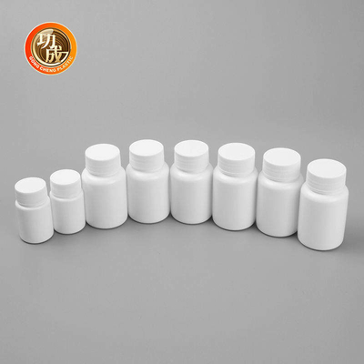 bottiglia di pillola di plastica del polietilene 120ml per la superficie lucida delle capsule
