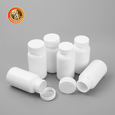 Contenitori bianchi rotondi della pillola di prescrizione della bottiglia 100ml 150ml 200ml della capsula dell'HDPE