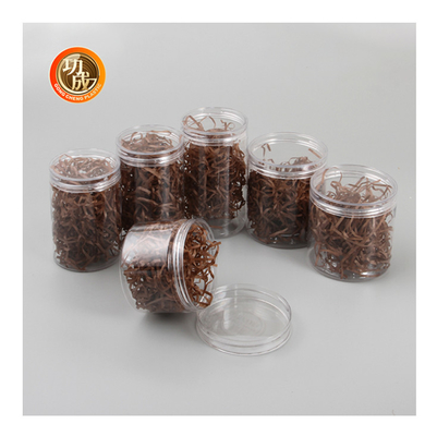 La spezia vuota di plastica del commestibile stona gli ampi recipienti di plastica della bocca di 500ml 1000ml