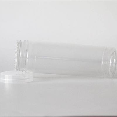 Barattoli di plastica trasparenti del barattolo di biscotto di Candy dell'ANIMALE DOMESTICO 450ml 500ml Candy con i coperchi