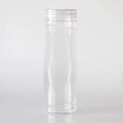 Barattoli di plastica trasparenti del barattolo di biscotto di Candy dell'ANIMALE DOMESTICO 450ml 500ml Candy con i coperchi