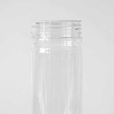 Barattoli di plastica trasparenti del barattolo di biscotto di Candy dell'ANIMALE DOMESTICO 450ml 500ml Candy con i coperchi