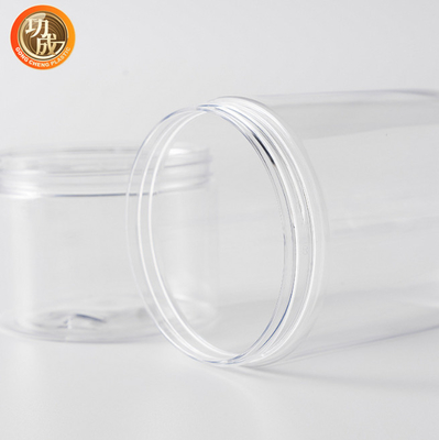 Piccolo barattolo di biscotto di plastica su ordinazione di Candy di stoccaggio dell'alimento 420ml 500ml 600ml