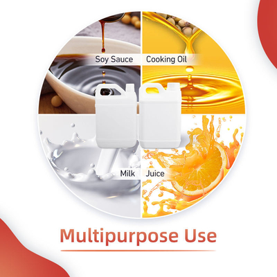 il condimento di plastica di 4300ml 5000ml 6000ml imbottiglia la bottiglia di plastica chimica vuota del PE