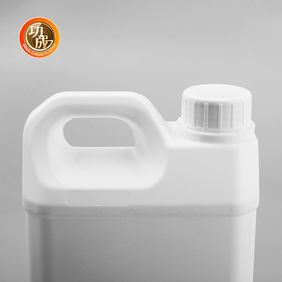 Bottiglia di acqua di plastica chimica ispessita vuota del PE con la maniglia