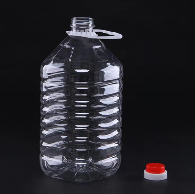 Il condimento di plastica del chiaro animale domestico dell'OEM imbottiglia la plastica del contenitore dell'olio da cucina di 250ml 500ml 1l