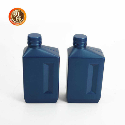 Contenitori vuoti dell'olio dell'olio per motori dell'HDPE di superficie liscio della scatola metallica 500Ml