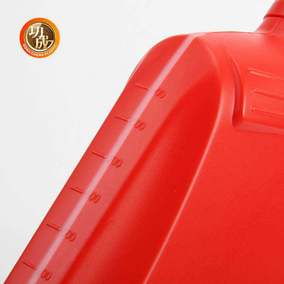 Bottiglia su ordinazione del lubrificante della benzina della plastica del PE della bottiglia dell'olio per motori dell'etichetta