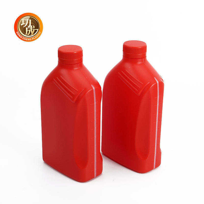 Bottiglia su ordinazione del lubrificante della benzina della plastica del PE della bottiglia dell'olio per motori dell'etichetta