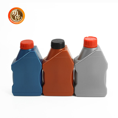 bottiglia di olio combustibile vuota del lubrificante dell'HDPE del motore di olio del motore della benzina del pe 1l del campione libero