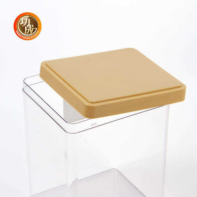 L'ANIMALE DOMESTICO di plastica personalizza i contenitori di alimento matti dei contenitori di imballaggio con i coperchi 1380ml
