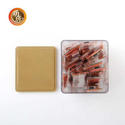 L'ANIMALE DOMESTICO di plastica personalizza i contenitori di alimento matti dei contenitori di imballaggio con i coperchi 1380ml
