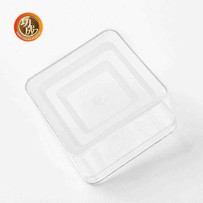600ml 810ml personalizzano il contenitore rettangolare trasparente di alimento PER ANIMALI DOMESTICI dei contenitori di imballaggio