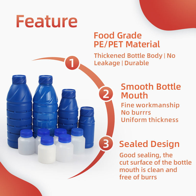 Antiparassitari vuoti che imballano la bottiglia chimica di plastica 500ml 1000ml delle bottiglie