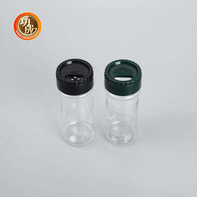 La spezia di plastica pura vuota imbottiglia il sale Shaker Seasoning Jars Bulk dell'ANIMALE DOMESTICO di 100Ml 250Ml