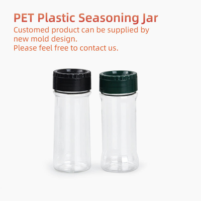le bottiglie di condimento della radura 125ml ammassano barattoli della spezia con Shaker Lids