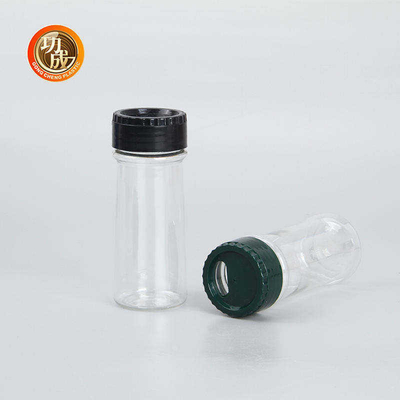 La spezia di plastica del coperchio a vite imbottiglia il condimento vuoto Shaker Jars di plastica del pepe