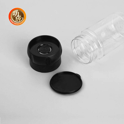 Commestibile la smerigliatrice di condimento di plastica Bottle della spezia del pepe dell'ANIMALE DOMESTICO delle bottiglie
