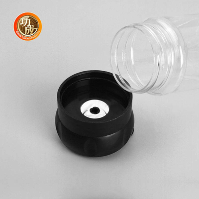 Commestibile la smerigliatrice di condimento di plastica Bottle della spezia del pepe dell'ANIMALE DOMESTICO delle bottiglie
