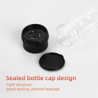 bocca di plastica della vite di bottiglie della spezia 125Ml che condisce Shaker With Lid