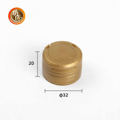 Commestibile di plastica su ordinazione della capsula della salsa di soia dell'oro