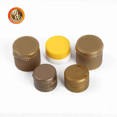 PE di plastica pp Flip Top Caps di plastica della capsula di soia della vite su ordinazione della salsa