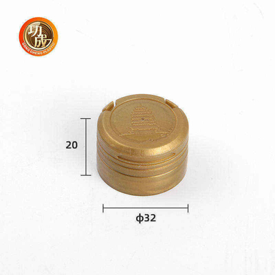 PE di plastica pp Flip Top Caps di plastica della capsula di soia della vite su ordinazione della salsa