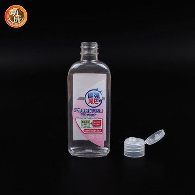 Bottiglie vuote trasparenti del prodotto disinfettante della mano della bottiglia di plastica del prodotto disinfettante del sapone liquido