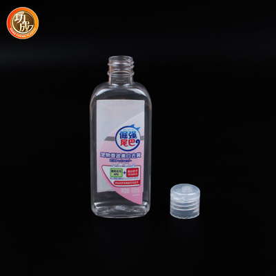 Bottiglie vuote trasparenti del prodotto disinfettante della mano della bottiglia di plastica del prodotto disinfettante del sapone liquido