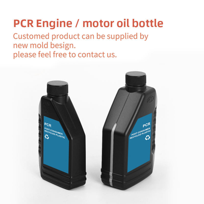 Personalizza 500ml 1000ml Bottiglia di olio per motori anti-congelamento PCR vuota di plastica