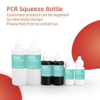Cosmetici Eco-Friendly Pcr Shampoo Bottiglie di plastica con capo torto