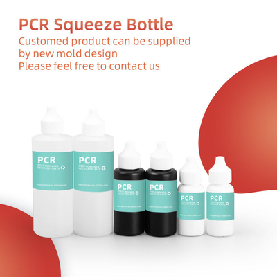30 ml 50 ml 120 ml Bottiglia gocciolante vuota di plastica PCR spremere Bottiglia liquida