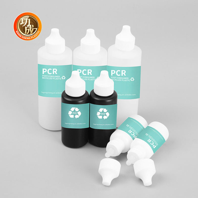 30Ml 50Ml 120Ml Eco-friendly PCR Plastic Squeeze Bottles With Twist Top Ink Bottiglie di olio per capelli