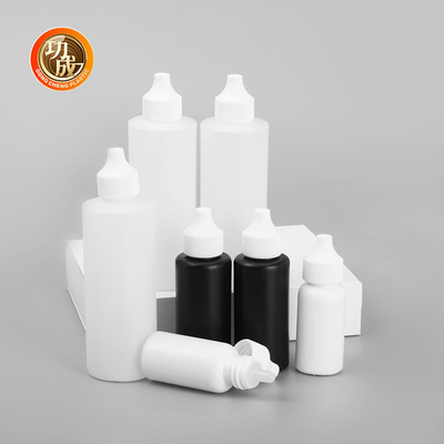 Bottiglia per gocce per gli occhi personalizzata da 120 ml Bottiglie per gocce di plastica Ldpe
